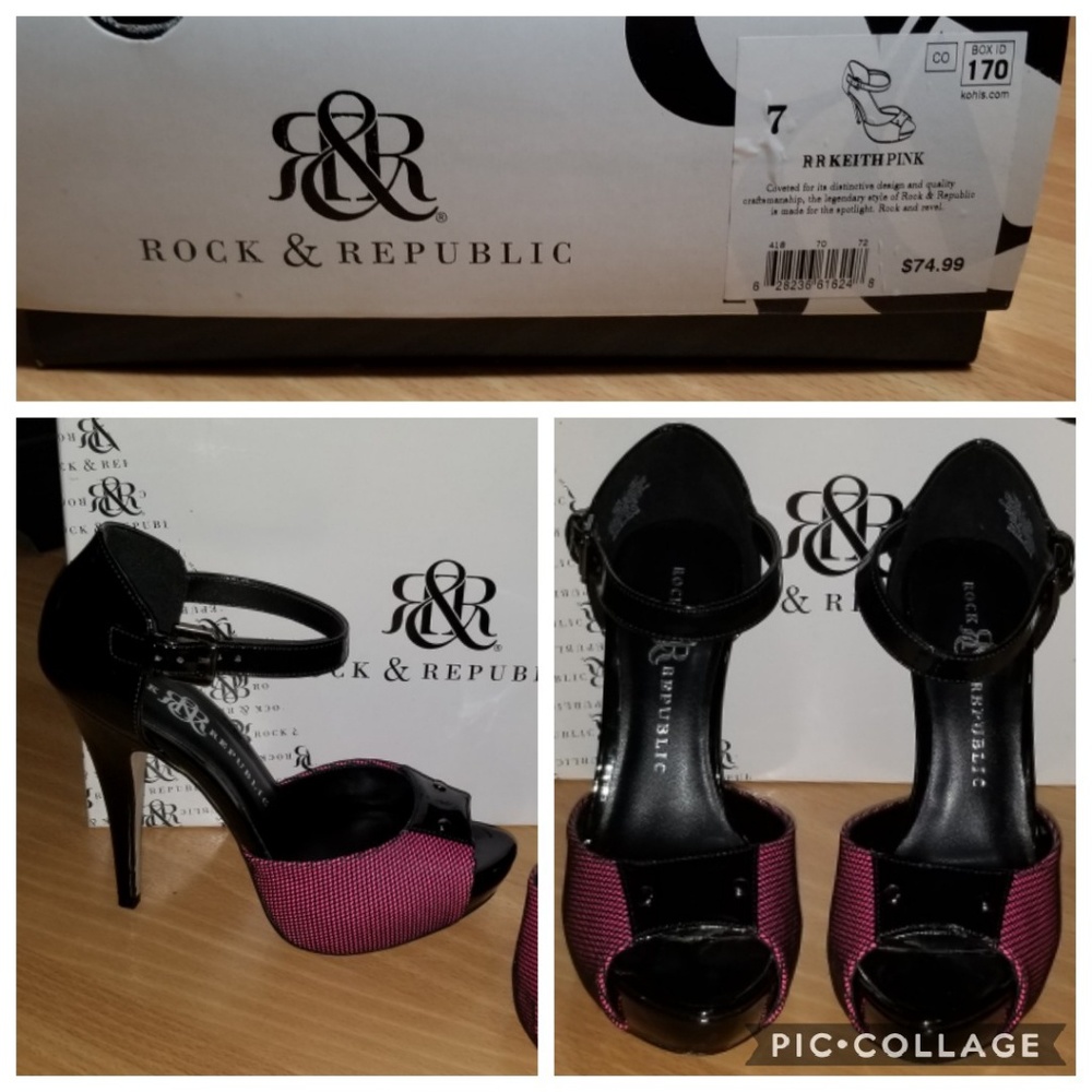 Rock & Republic Keith Pink Size 7
